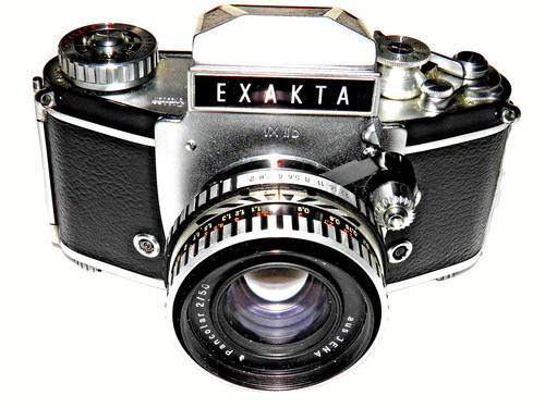 Fotoapparat exakta b - fotoapparat, vx