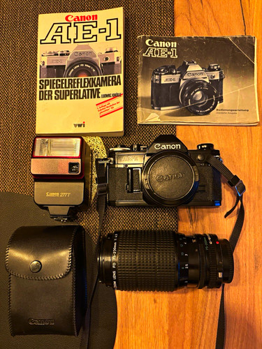 Canon komplettset - canon, ae‑1
