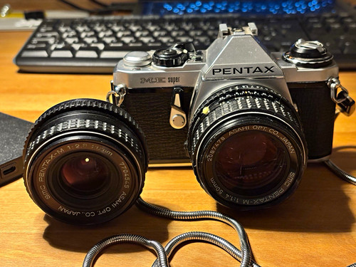 Pentax super analoge - pentax, me