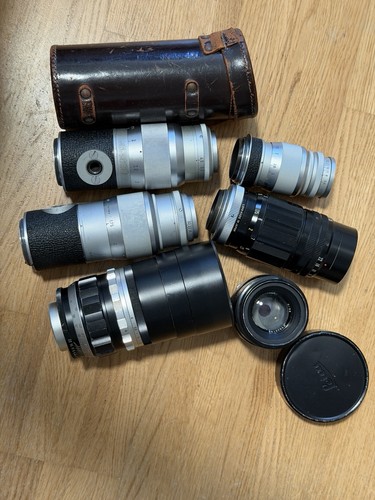 Konvolut vintage objektive - konvolut,