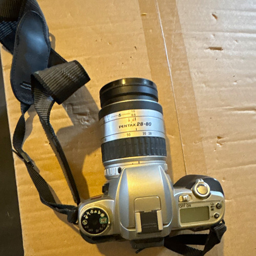 Pentax spiegelreflexkamera mit - pentax,