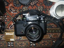Nikon F2 Photomic mit diversen