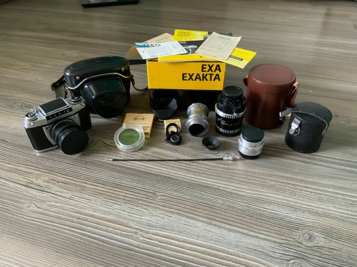 Exa exakta ddr kamera set - exa,