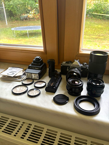 Pentax super objektive - me,