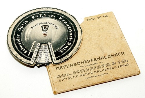 Rechenscheibe für