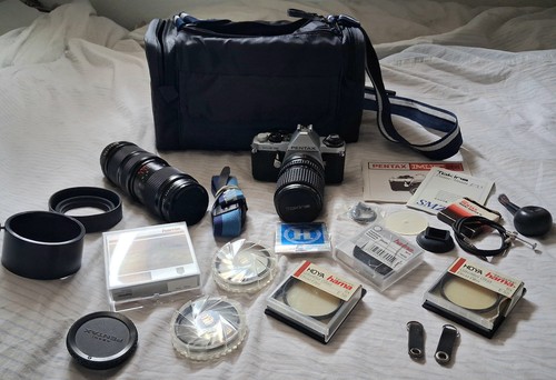 Pentax super analog - pentax, me