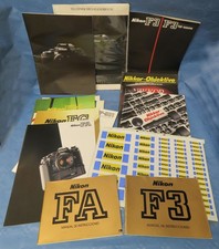 Prospekte von Nikon Kameras