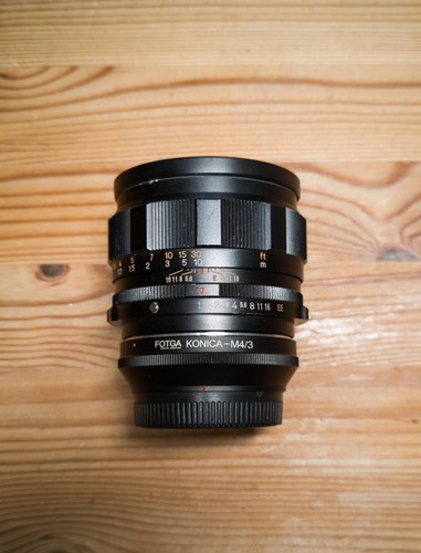 Konica hexanon 57mm - hexanon,